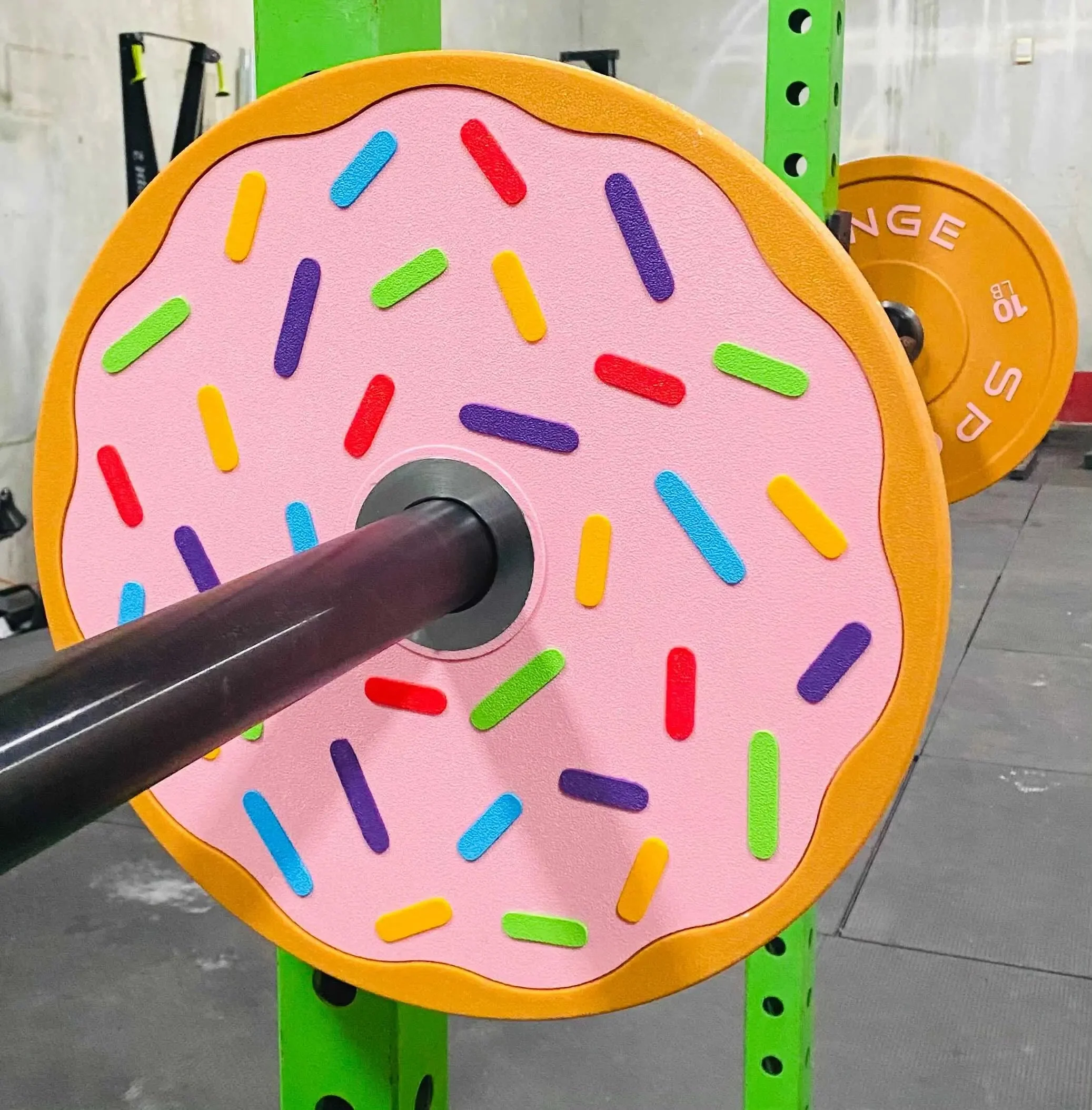 Pizza & Donut Bumper Set (10lb Pair) - Image 6