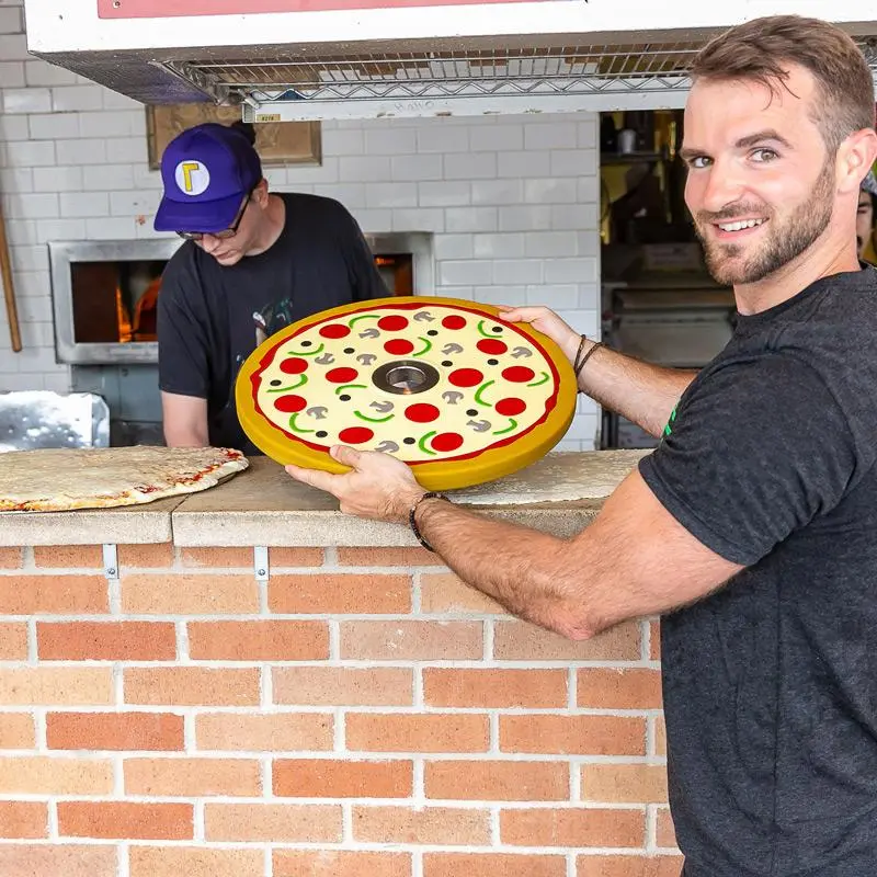 Pizza Bumper Plates (10lb Pair) - Image 4