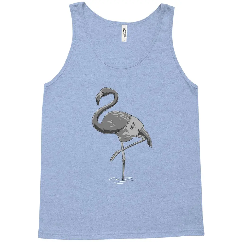 Fringe Sport Triblend Flamingo Tank Top - Image 4