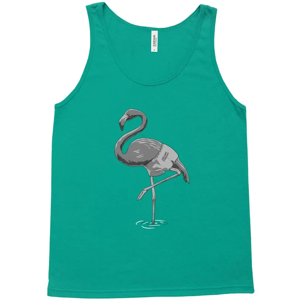 Fringe Sport Triblend Flamingo Tank Top - Image 6