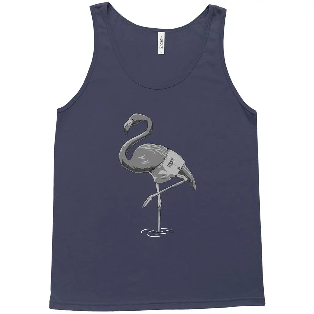Fringe Sport Triblend Flamingo Tank Top - Image 7