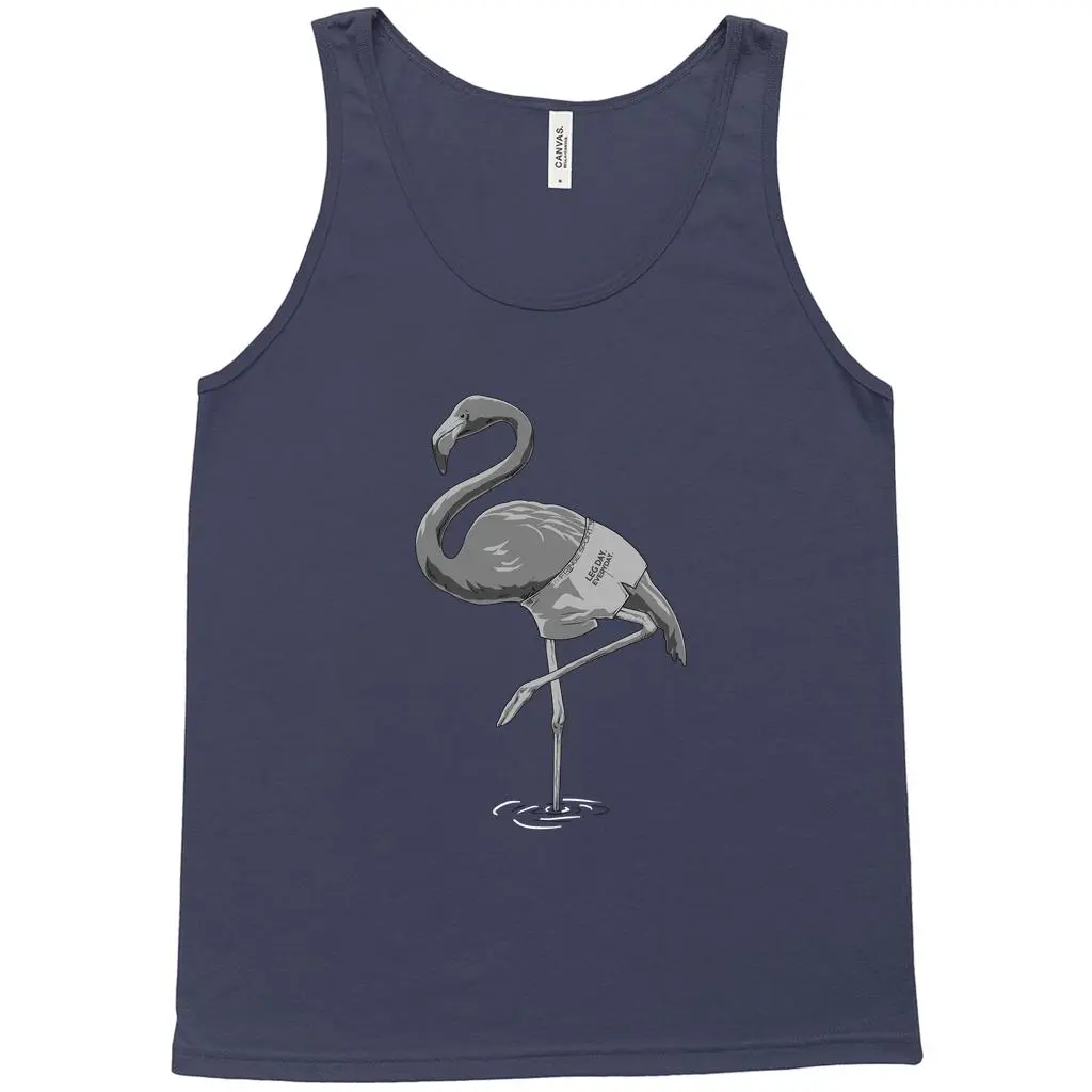 Fringe Sport Triblend Flamingo Tank Top - Image 8