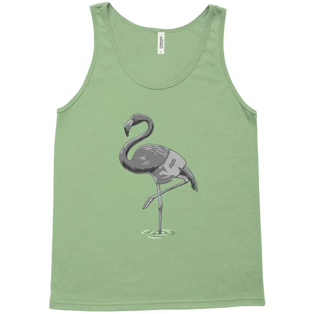 Fringe Sport Triblend Flamingo Tank Top - Image 9