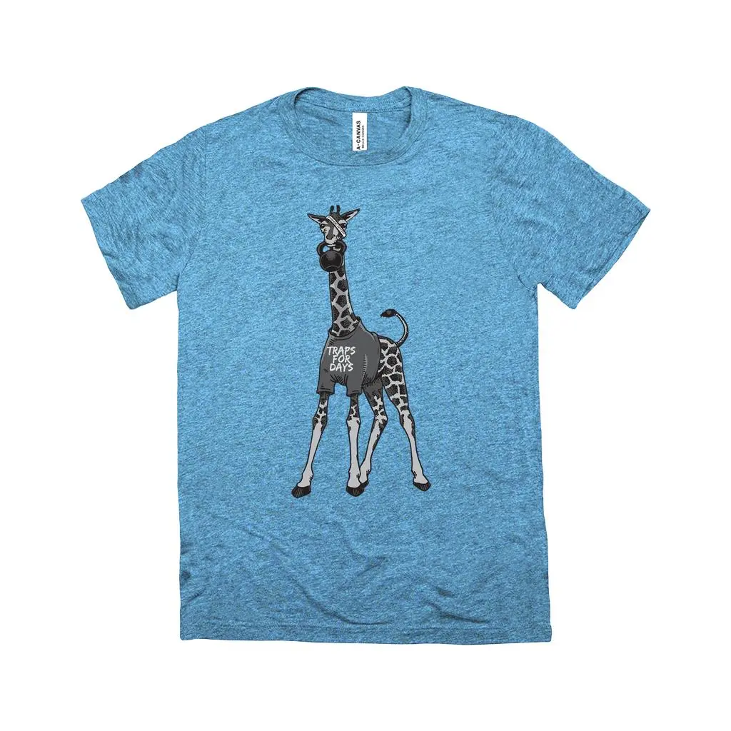 Fringe Sport Triblend Giraffe Kettlebell Shirt - Image 5