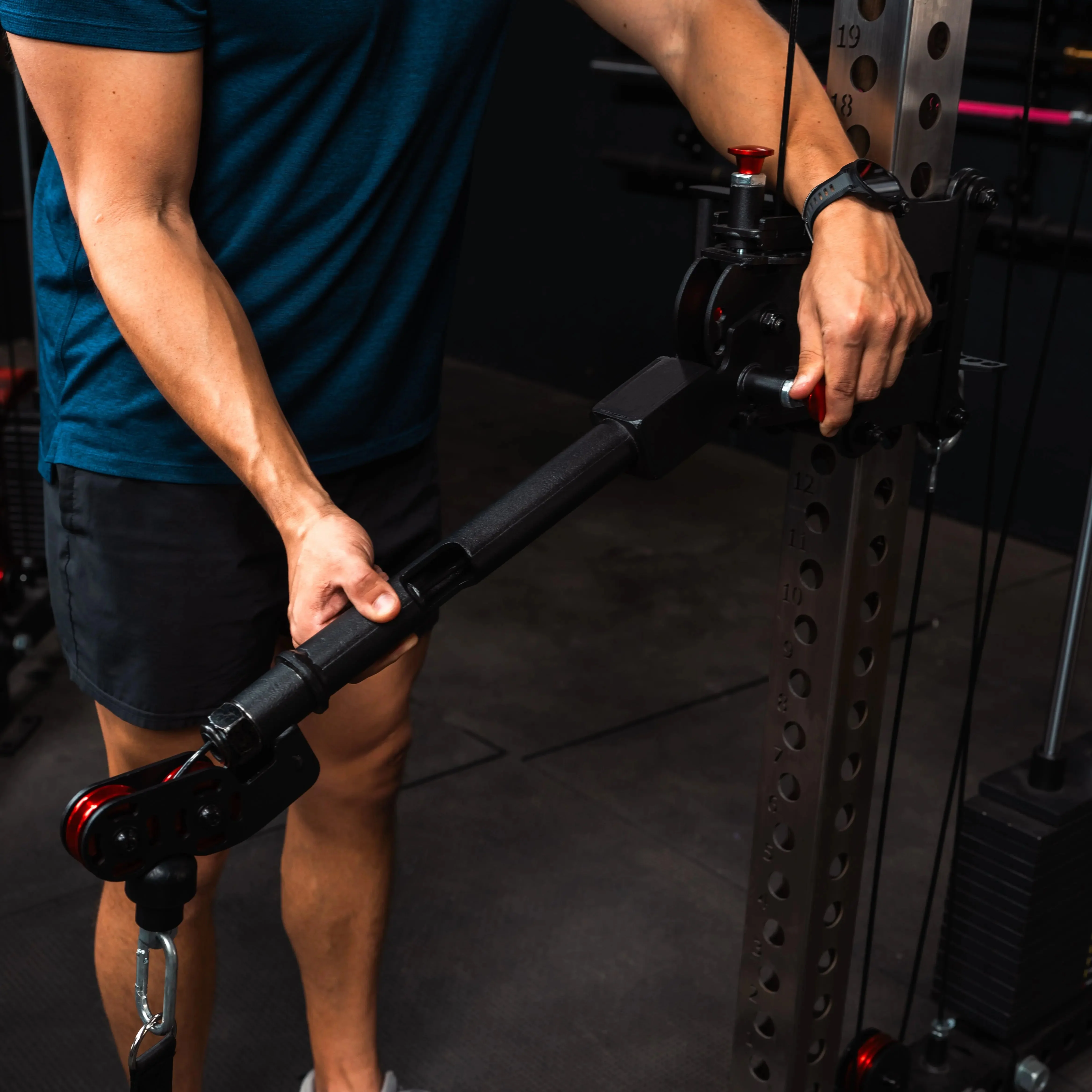 Gibbon Arms Cable Crossover Rack Attachment - Image 13