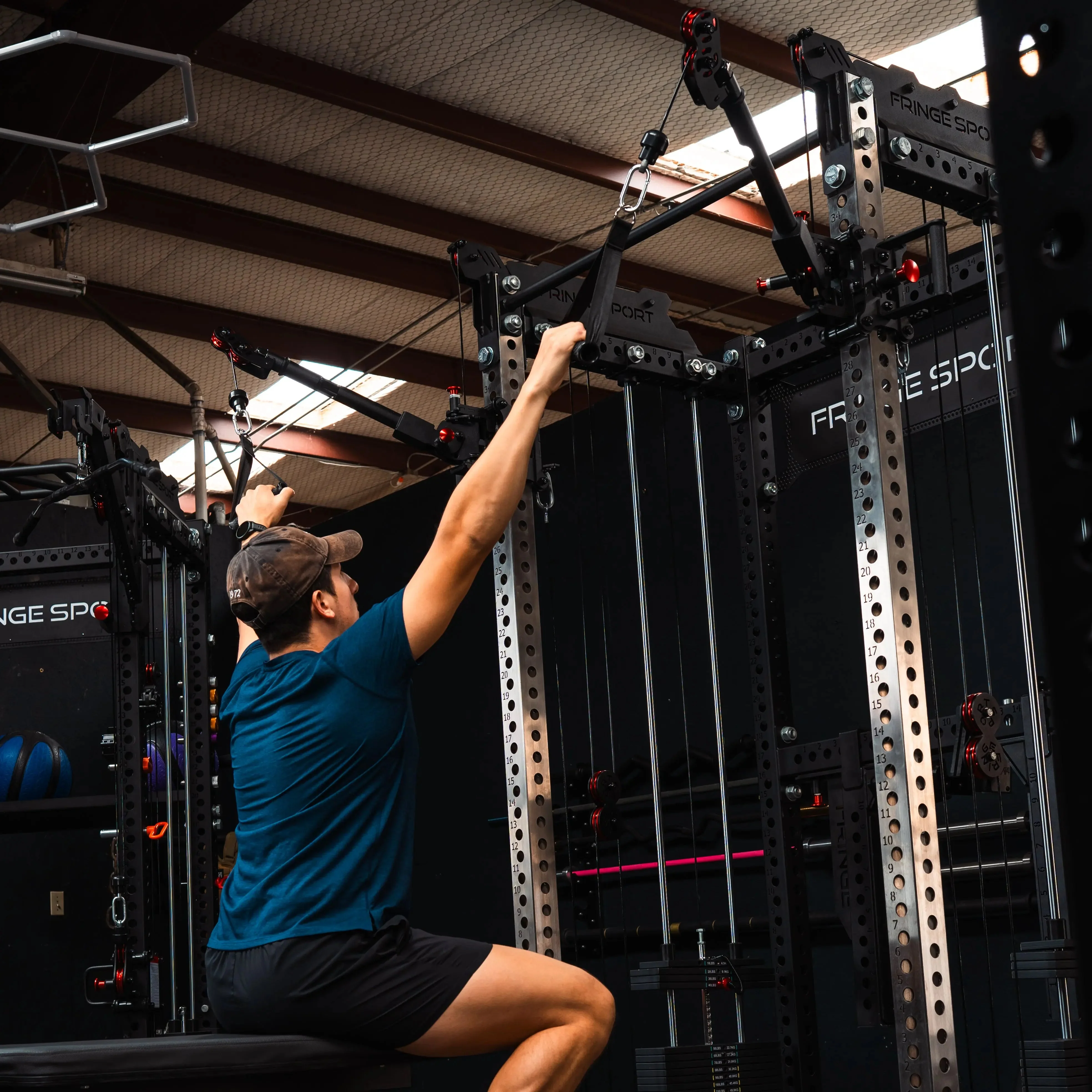 Gibbon Arms Cable Crossover Rack Attachment - Image 5