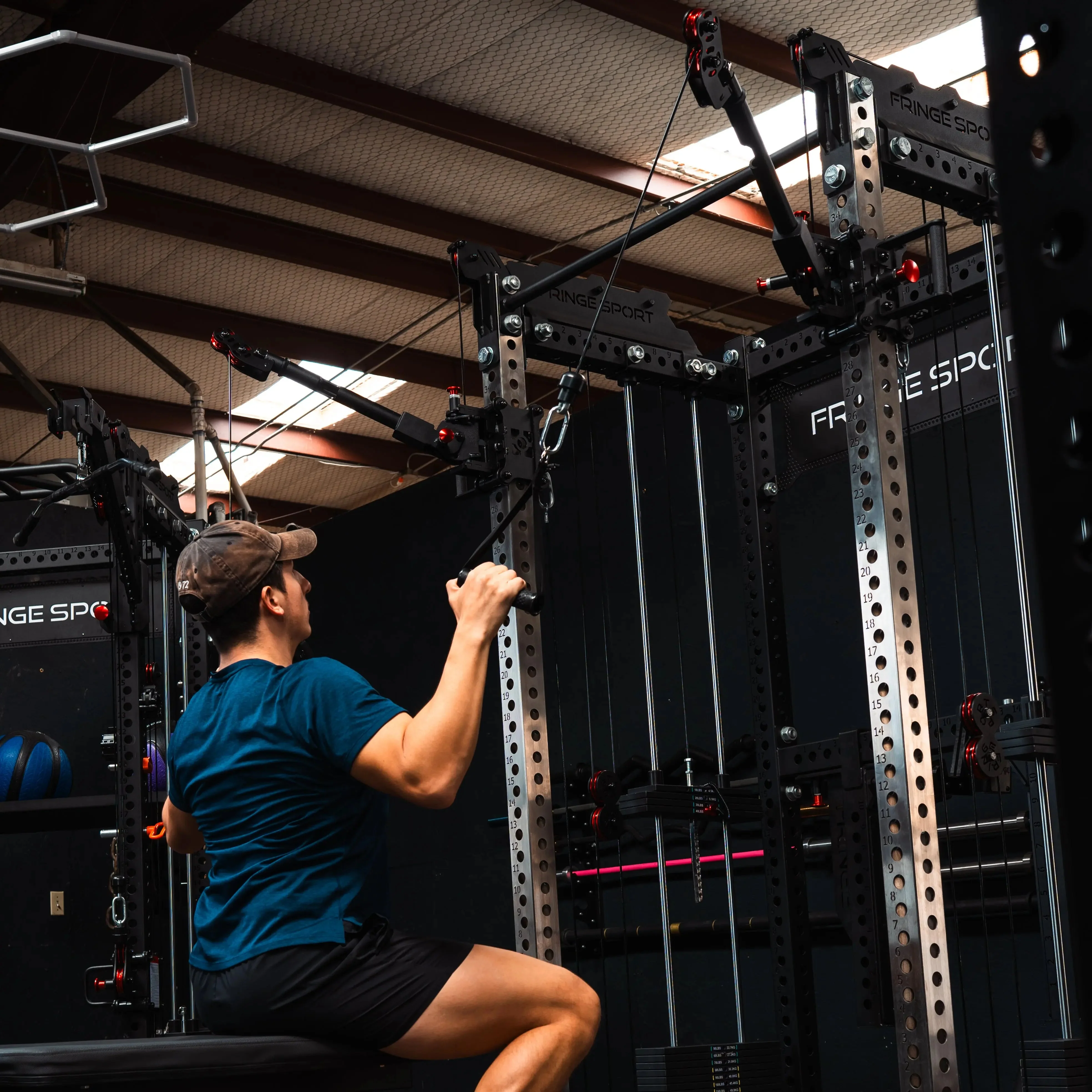 Gibbon Arms Cable Crossover Rack Attachment - Image 8