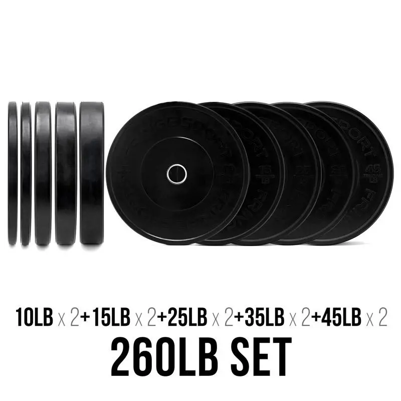 Black Bumper Plate Sets - Image 17