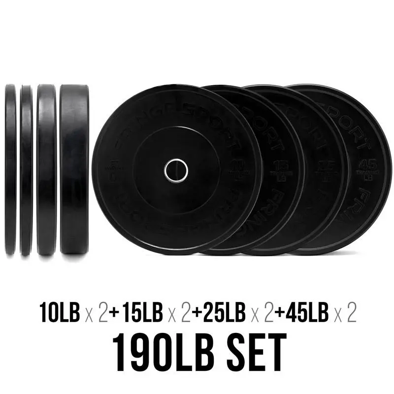 Black Bumper Plate Sets - Image 22