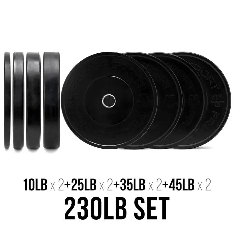 Black Bumper Plate Sets - Image 23