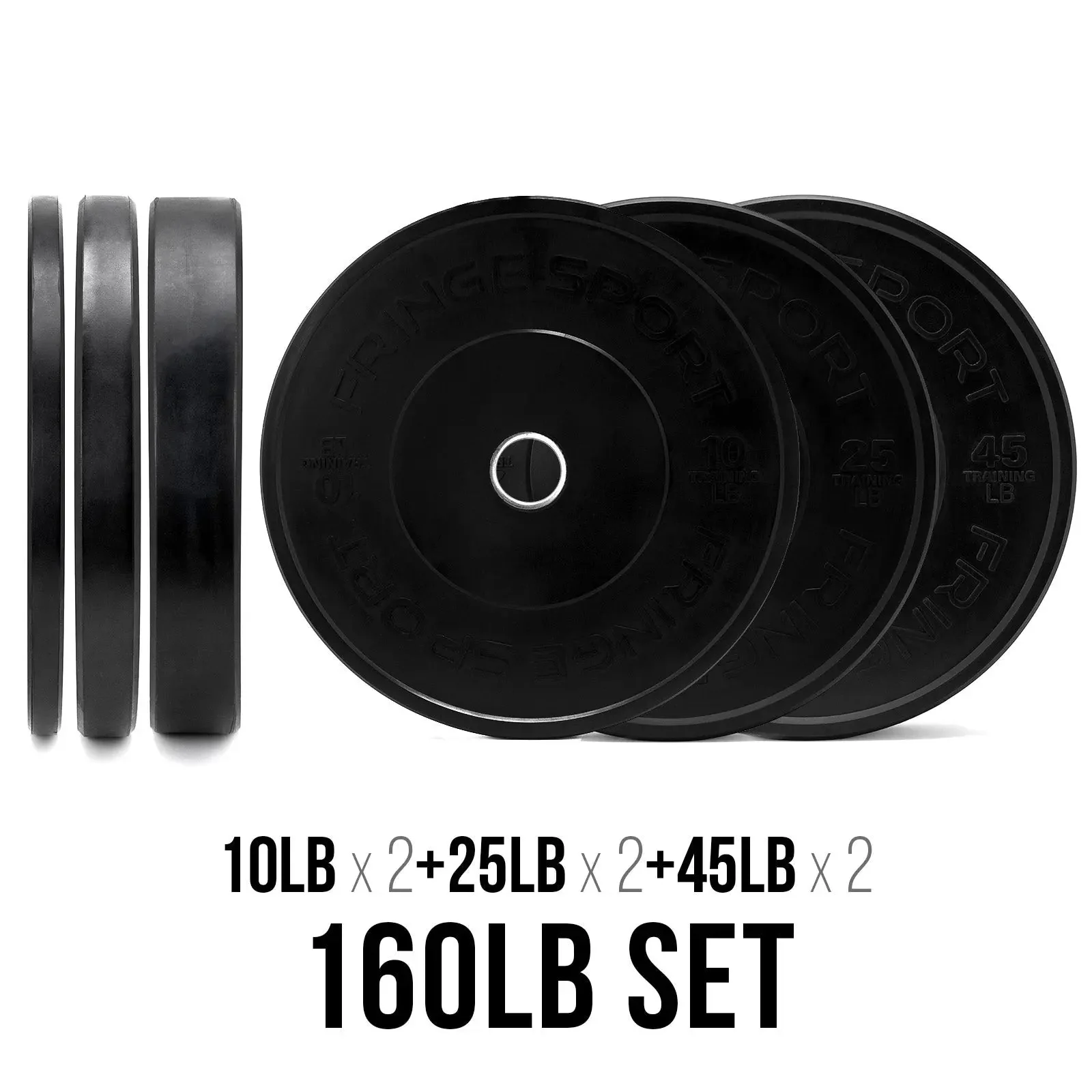 Black Bumper Plate Sets - Image 24