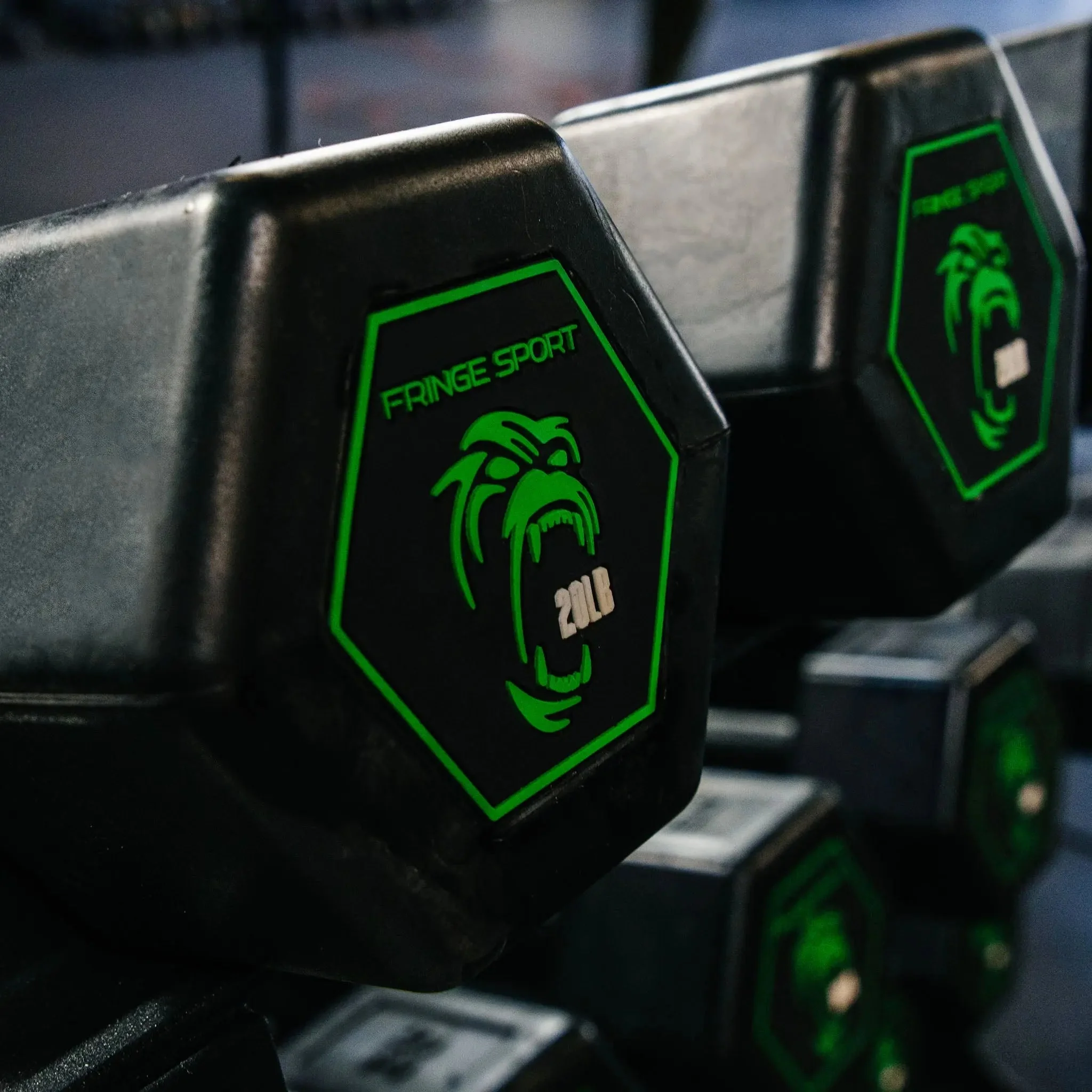 Silverback Rubber Coated Dumbbells - Image 4