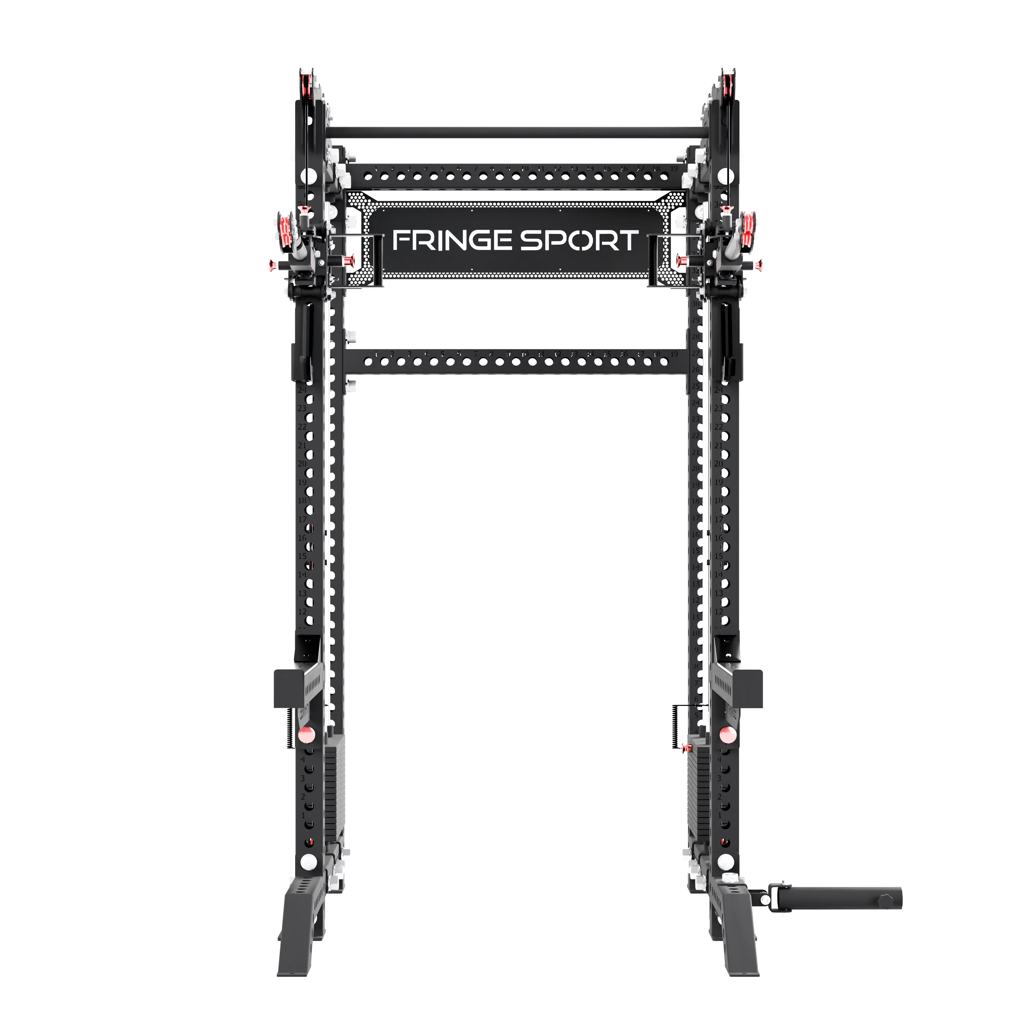 The Dane 2.0 + Gibbon Arms | Squat Rack with Cable Crossover - Image 5