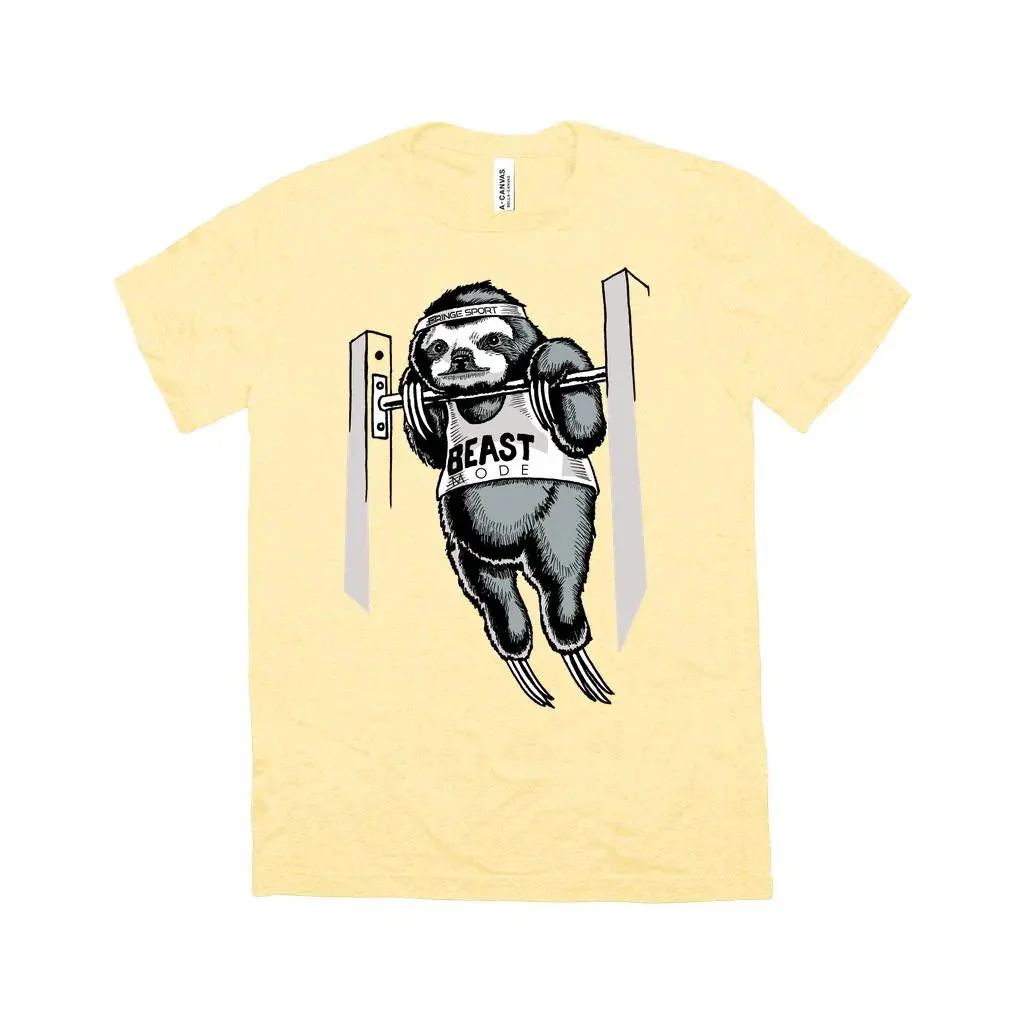 Triblend Sloth Pullup Shirt - Image 5